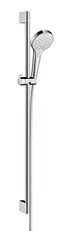 Душевой гарнитур «Hansgrohe» Croma Select S Vario 26572400 хром/белый, фото №1 Душевой гарнитур «Hansgrohe» Croma Select S Vario 26572400 хром/белый, фото №1