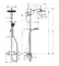 Душевая система «Hansgrohe» Crometta S 27268000 с термостатом хром, фотография №3