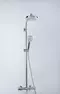 Душевая система «Hansgrohe» Crometta 27264400 с термостатом хром/белая, картинка №2