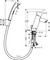 Смеситель для раковины с гигиеническим душем «Hansgrohe» Talis 32140000 хром, картинка №2