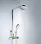 Душевая система «Hansgrohe» Raindance Select E 27127000 с термостатом хром, фото №5