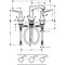Смеситель для раковины «Hansgrohe» Metropol Classic 31330000 с донным клапаном хром, картинка №2