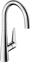 Смеситель для кухонной мойки «Hansgrohe» Talis S 72810000 хром, фото №1