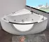 Гидромассажная ванна акриловая «Orans» BT-62118М с каркасом с сифоном белая, картинка №2