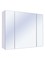 Зеркальный шкаф «Sanstar» 90 трюмо без света белый, фото №1