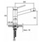 Смеситель для кухонной мойки «Timo» Saona 2303F жасмин, картинка №2