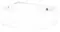 Ванна акриловая «Cersanit» Joanna 160/95 63338 без опор без сифона ультра белая левая, картинка №2
