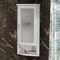 Подвесной шкаф из массива «Opadiris» Клио 32 с матовым стеклом подвесной угловой белый правый, картинка №2