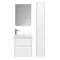 Мебель для ванной подвесная «Dreja» Slim 65 белый глянец, фотография №3