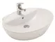 Раковина «Sanitana» Soft 57/45 S10015836200000 фарфоровая белая, фото №1