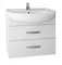 Мебель для ванной подвесная «Dreja» Alda 65 с ящиками белая, фотография №3