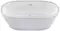 Ванна акриловая «Aima Design» Tondo 174/80 с каркасом с сифоном белая, фото №1