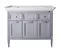 Тумба с раковиной «ASB-Woodline» Гранда 105 (Дуглас 105) Grigio, фото №1