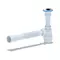 Сифон для раковины «АНИпласт» Юнг BM1016 белый, фото №1