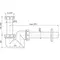 Сифон для раковины «AlcaPlast» A45F-DN32 белый, фотография №3