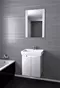 Мебель для ванной подвесная «Dreja» Mini 60 белая, картинка №2