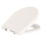 Унитаз компакт «Sanitana» Glam белый с сиденьем термопласт белый, фотография №3