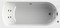 Гидромассажная ванна акриловая комплект «Radomir» Николь 150/70 (форсунки белые) белая, картинка №2