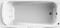 Гидромассажная ванна акриловая комплект «Radomir» Роза 169/77 (форсунки белые) белая, фото №1