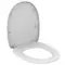 Сиденье для унитаза «Ideal Standard» Eurovit W300201 дюропласт белое, картинка №2