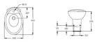 Напольное биде «Ideal Standard» Avance K503901 белое, картинка №2