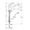 Смеситель для кухонной мойки «Ideal Standard» Cerasprint B5347AA с выдвижным изливом хром, картинка №2