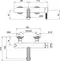 Смеситель для ванны «Cezares» OLIMP-VM-02-L бронза, картинка №2