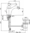 Смеситель для биде «Cezares» MARGOT-BSM1-02-M с донным клапаном бронза, картинка №2