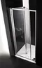 Душевая дверь «Cezares» ANIMA-W-BS-90-C-Cr 90/195 прозрачная/хром универсальная, картинка №2