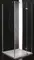 Душевой угол-ограждение «Cezares» BERGAMO-W-A-1-90-C-Cr-R 90/90 прозрачный/хром квадратный без поддона правый, фото №1