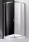 Душевой угол-ограждение «Cezares» MOLVENO-R-2-90-C-Cr-IV 90/90 прозрачный/хром без поддона, фото №1