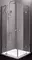 Душевой угол-ограждение «Cezares» VERONA-W-AH-2-100/90-C-Cr 100/90 прозрачный/хром прямоугольный без поддона универсальный, фото №1
