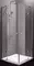 Душевой угол-ограждение «Cezares» VERONA-W-A-2-100-C-Cr 100/100 прозрачный/хром квадратный без поддона универсальный, фото №1