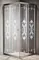Душевой угол-ограждение «Cezares» GIUBILEO-A-2-90-SCORREVOLE-CP-Br прозрачный/рисунок без поддона, фото №1