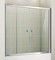 Шторка на ванну стеклянная «Cezares» PRATICO-VF-2-170/140-C-Cr прозрачная, фото №1