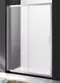 Душевая дверь «Cezares» MOLVENO-BF-1-150-P-Cr 150/195 матовая/хром универсальная, фото №1