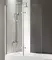 Шторка на ванну стеклянная «Cezares» ECO-O-V-21-120/140-P-C матовая левая, фото №1