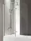 Шторка на ванну стеклянная «Cezares» ECO-O-V-21-120/140-C-C прозрачная универсальная, фото №1