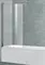 Шторка на ванну стеклянная «Cezares» LIBERTA-V-1-90/155-C-Cr прозрачная универсальная, фото №1
