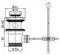 Донный клапан для раковины «Cezares» Articoli Vari CZR-SA2-02 полуавтомат бронза, картинка №2