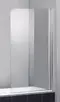 Шторка на ванну стеклянная «Belbagno» SELA-V-1-80/140-C-Cr прозрачная универсальная (по сборке), фото №1