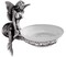 Мыльница «Art&Max» Fairy AM-B-0985-T на стену серебро, фото №1