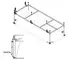 Каркас под ванну «Cezares» EMP-160-70-MF, фото №1