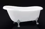 Ванна акриловая «Belbagno» BB04 170/80 без опор без сифона белая, картинка №2