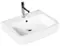 Раковина «Belbagno» Albano 56/43 BB120L фарфоровая белая, фото №1