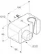 Подключение для душевого шланга «Kludi» A-QA 655620500 с держателем для лейки и запорным вентелем хром, картинка №2