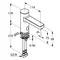 Смеситель для раковины «Kludi» Zenta 3820205 сенсорный хром, картинка №2