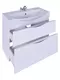 Мебель для ванной подвесная «Sanstar» Муза 85 белая, картинка №6
