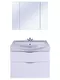 Мебель для ванной подвесная «Sanstar» Муза 85 белая, фотография №3
