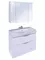 Мебель для ванной подвесная «Sanstar» Муза 105 белая, картинка №2